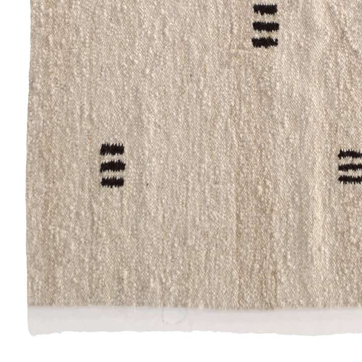 4' 11 x 7' 1 Hand Knotted Moroccan Wool Rug