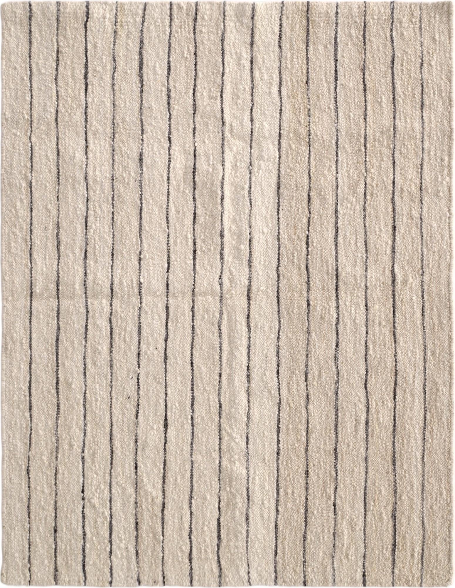 5' 1 x 6' 7 Hand Knotted Moroccan Wool Rug