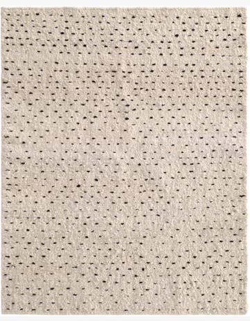 5' 4 x 6' 9 Hand Knotted Moroccan Wool Rug