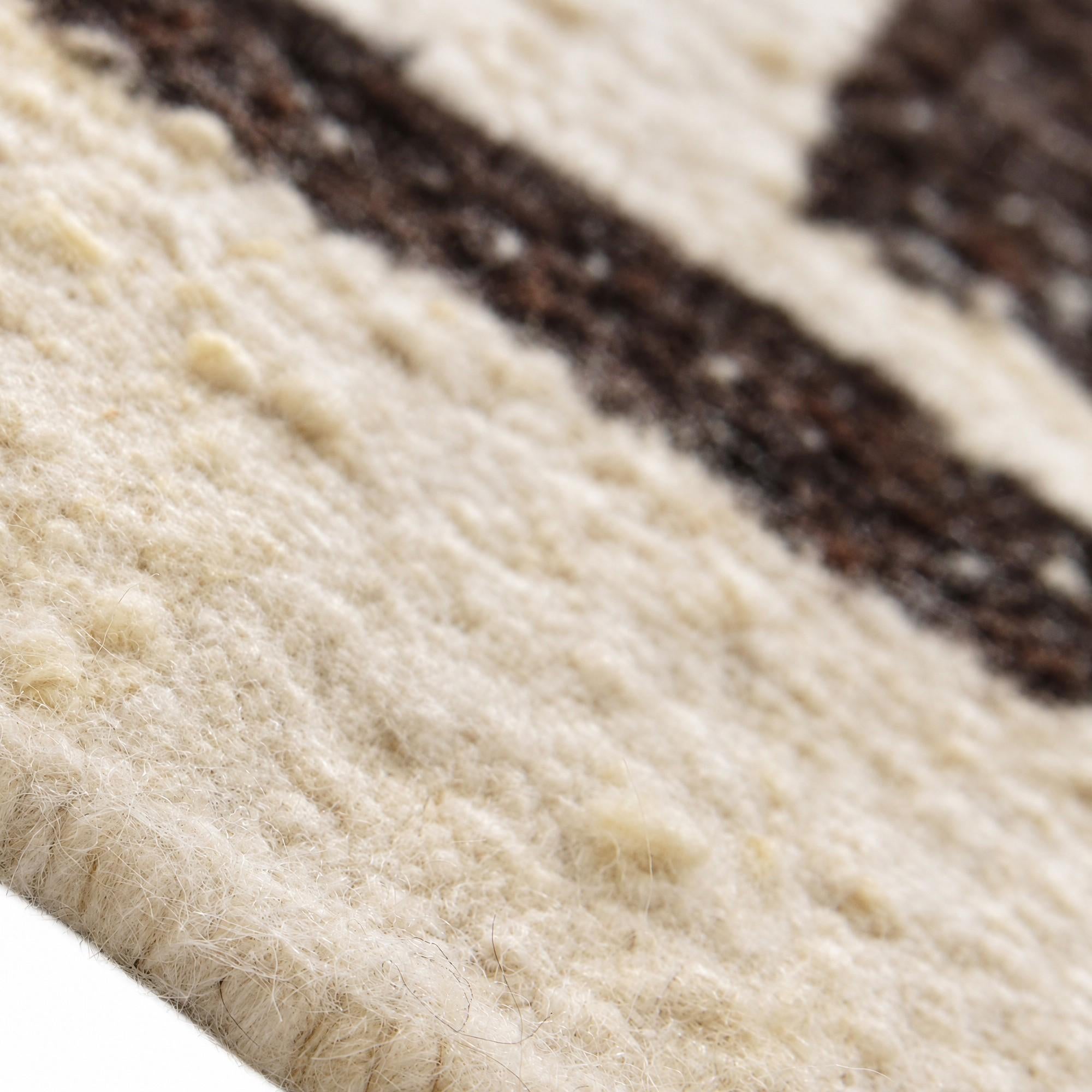 Detail image 8 of 12: 5' 3 x 6' 10 Hand Knotted Moroccan Wool Rug