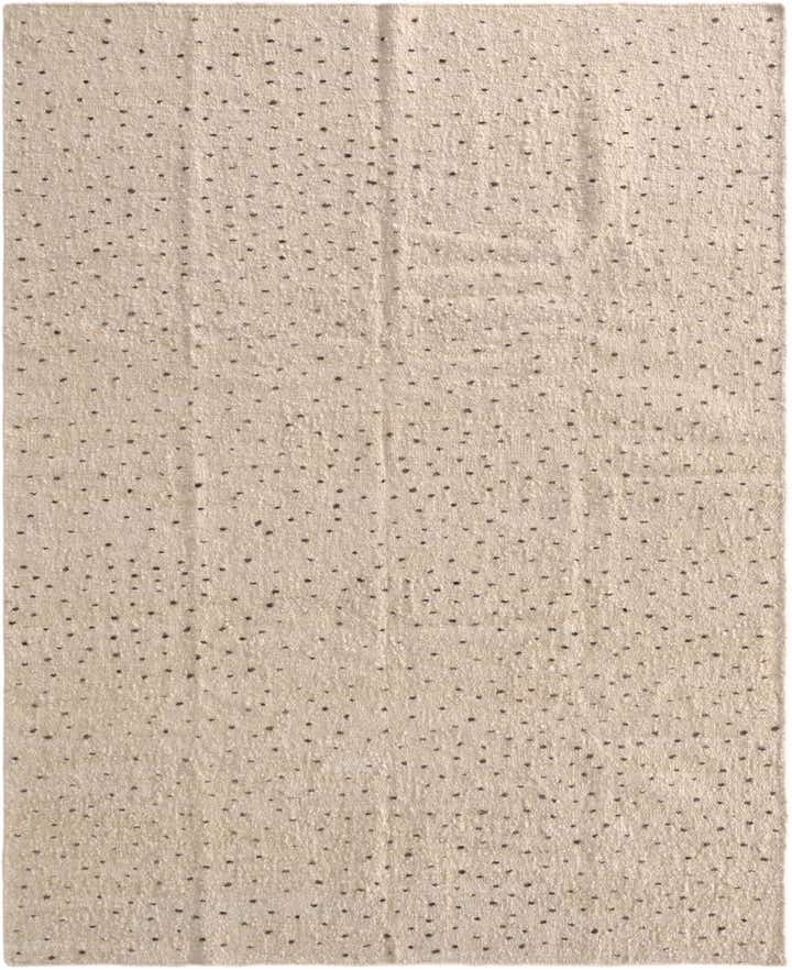 8' 2 x 9' 10 Hand Knotted Moroccan Wool Rug