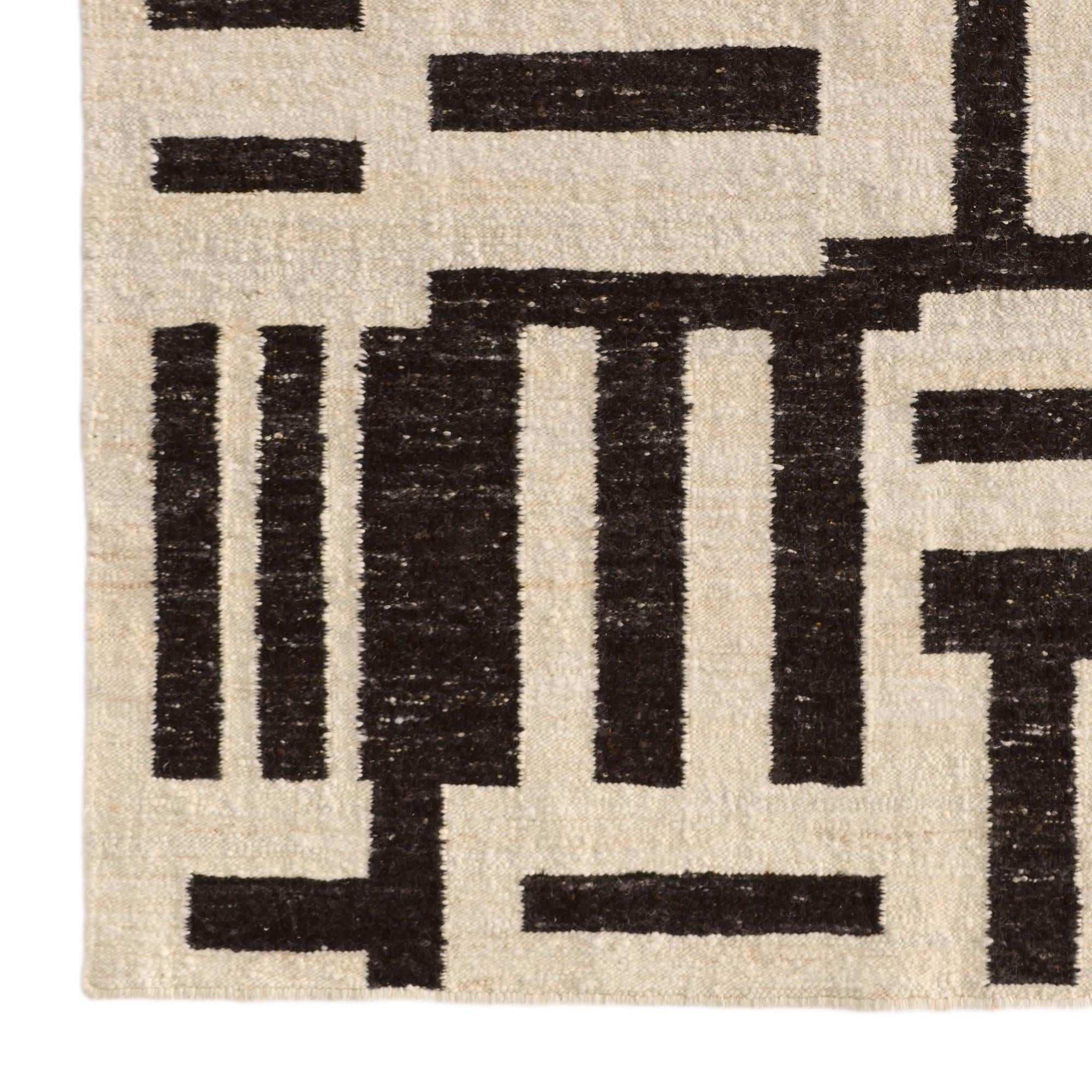 8' 2 x 9' 11 Hand Knotted Moroccan Wool Rug