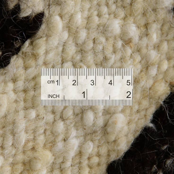Detail image of 8' 2 x 9' 11 Hand Knotted Moroccan Wool Rug