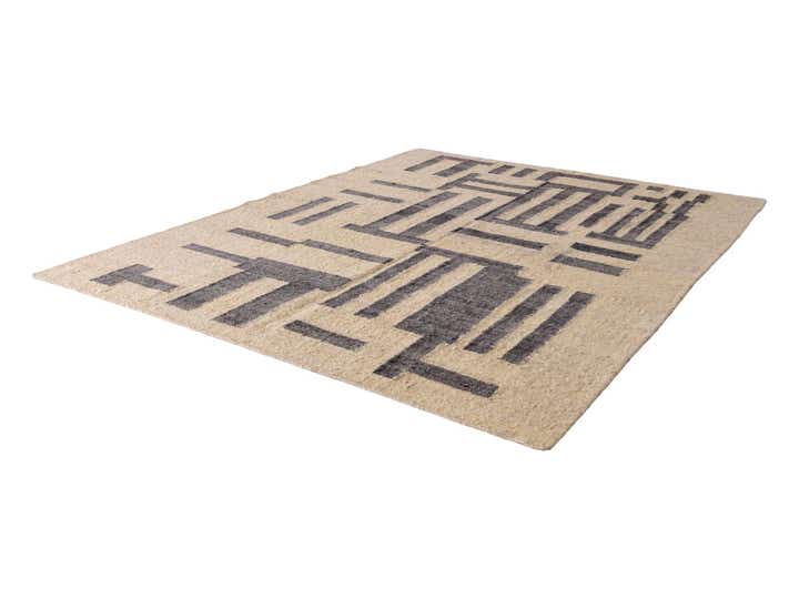 9' 3 x 11' 10 Hand Knotted Moroccan Wool Rug