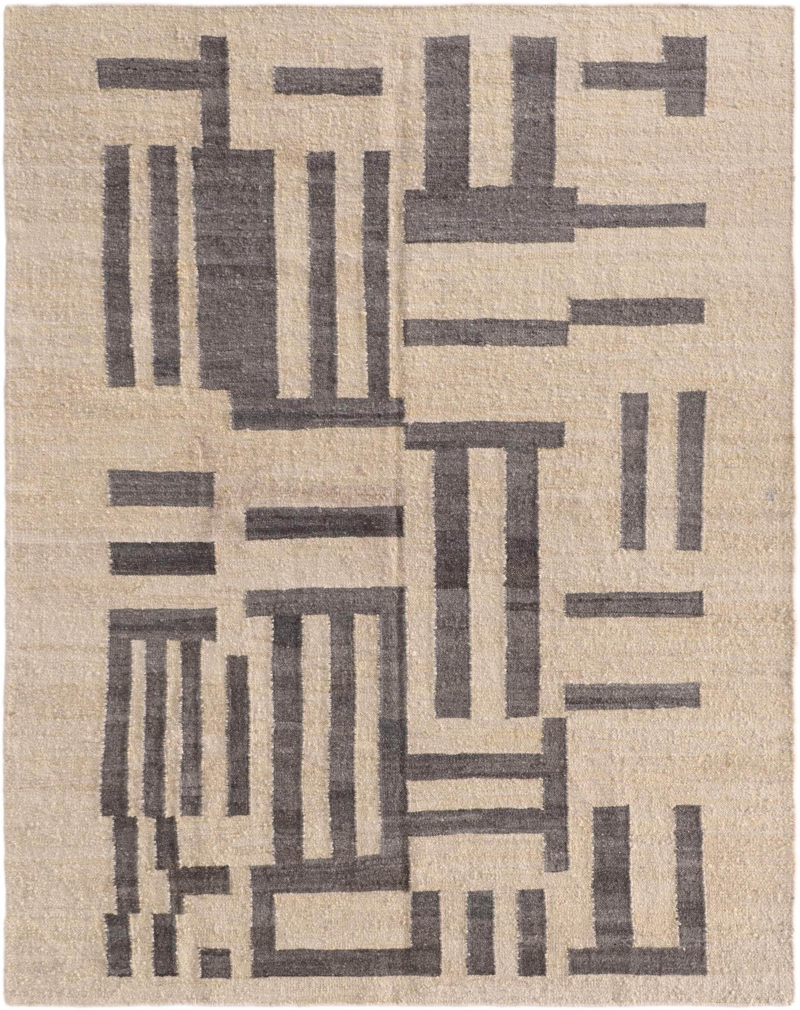9' 3 x 11' 10 Hand Knotted Moroccan Wool Rug