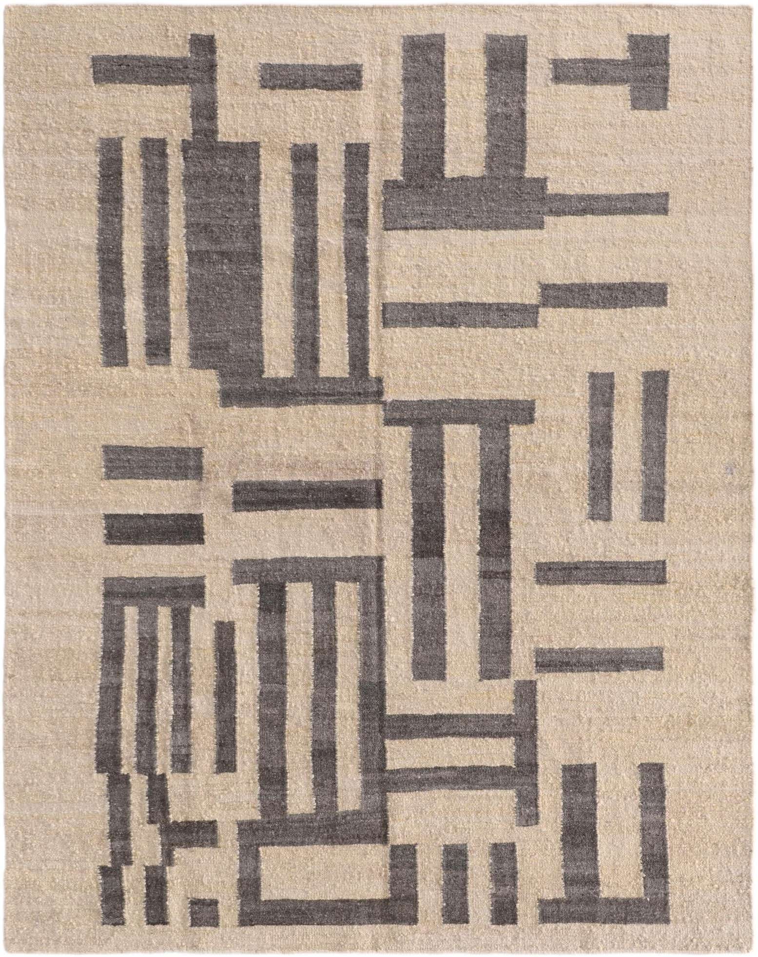 9' 3 x 11' 10 Hand Knotted Moroccan Wool Rug