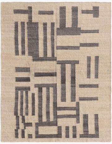 9' 3 x 11' 10 Hand Knotted Moroccan Wool Rug
