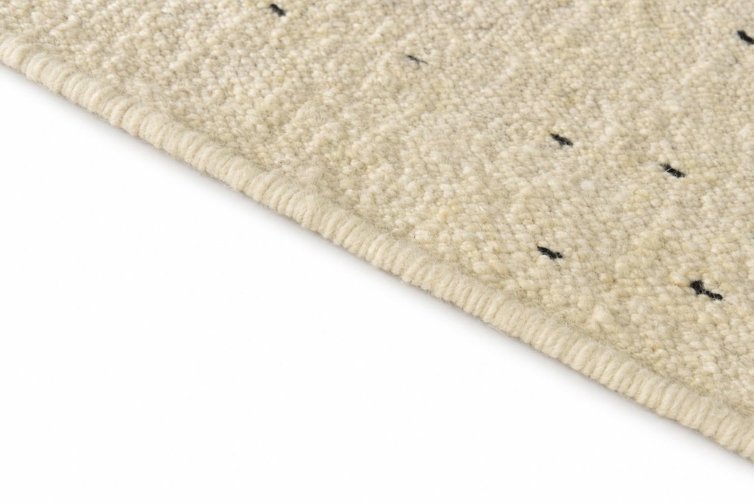 Detail image 8 of 12: 2' 1 x 3' Hand Knotted Moroccan Wool Rug