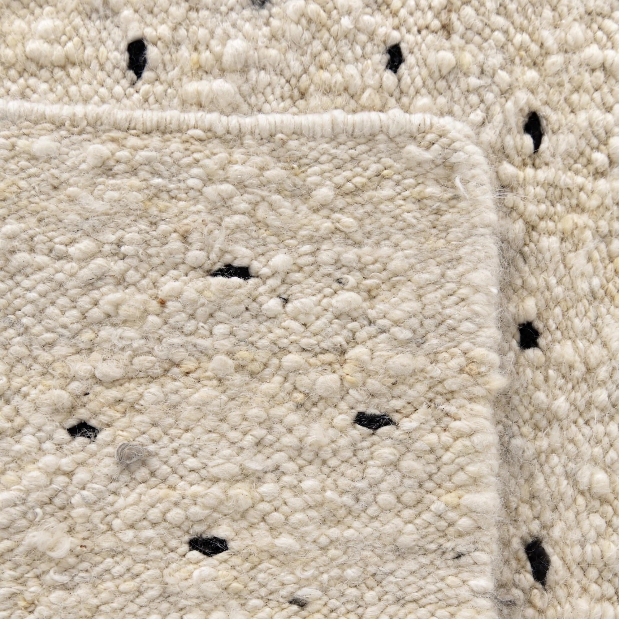 Detail image 12 of 12: 2' 1 x 3' Hand Knotted Moroccan Wool Rug