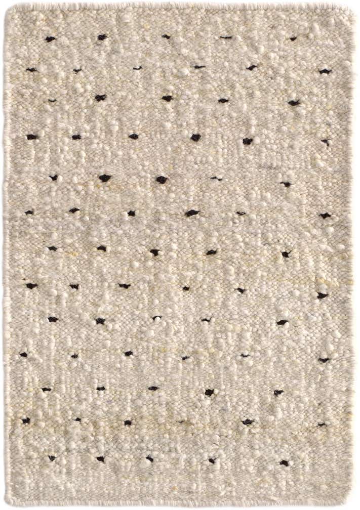 2' 1 x 3' Hand Knotted Moroccan Wool Rug