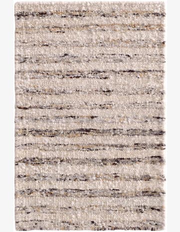 2' x 3' Hand Knotted Moroccan Wool Rug