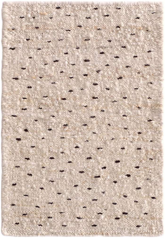2' 1 x 3' Hand Knotted Moroccan Wool Rug