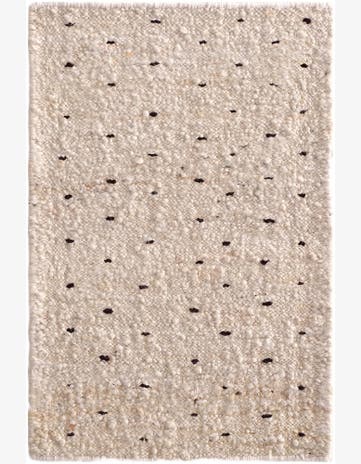 2' 1 x 3' Hand Knotted Moroccan Wool Rug