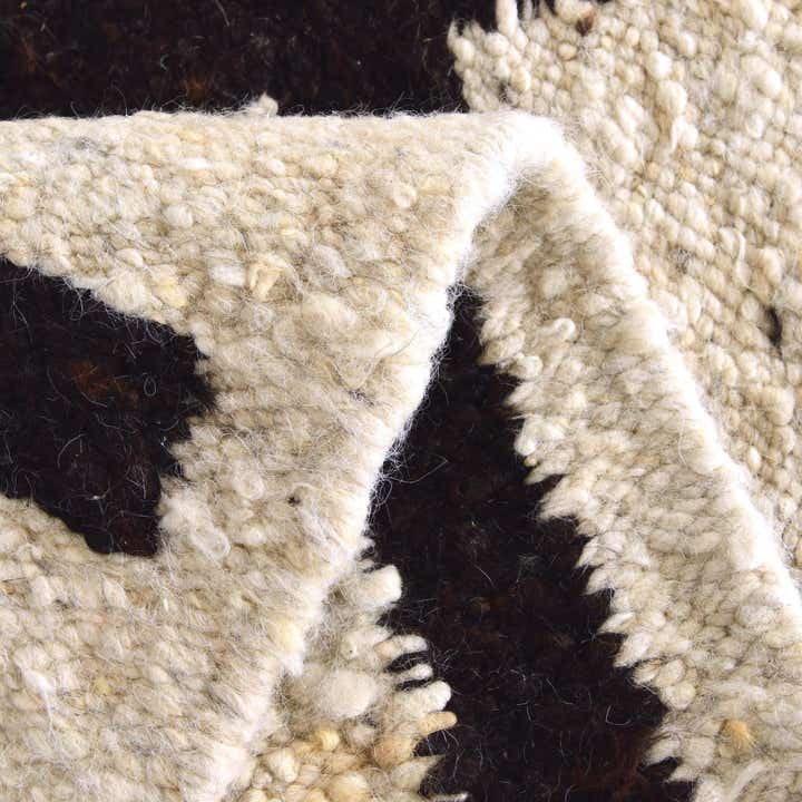 2' 2 x 2' 11 Hand Knotted Moroccan Wool Rug