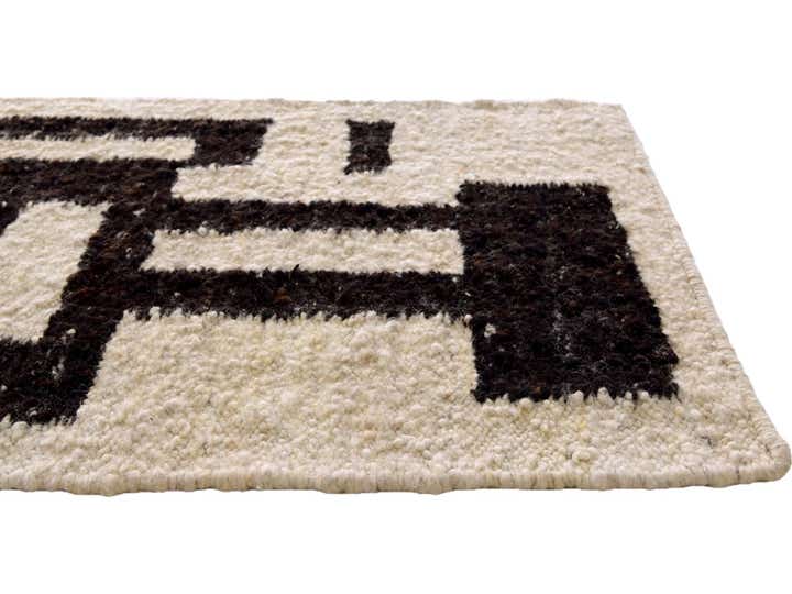 2' 1 x 2' 11 Hand Knotted Moroccan Wool Rug