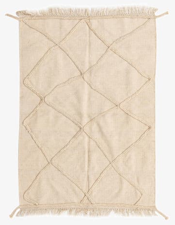 3' 6 x 4' 10 Hand Knotted Moroccan Wool Rug