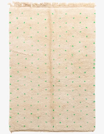 5' 2 x 8' Hand Knotted Moroccan Wool Rug