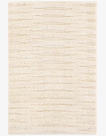 2' 2 x 3' 2 Hand Knotted Moroccan Wool Rug