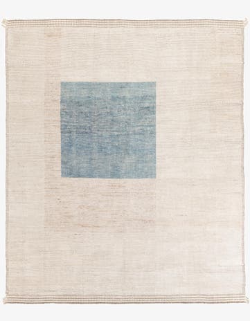 8' 2 x 9' 5 Hand Knotted Moroccan Wool Rug