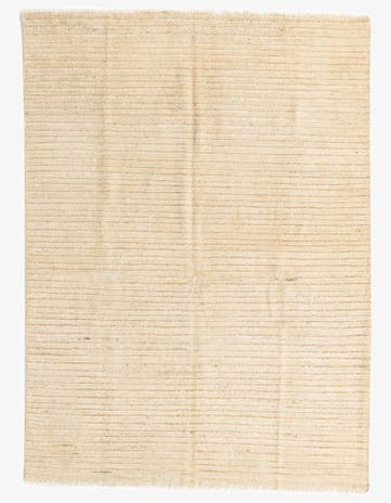 4' 10 x 6' 8 Hand Knotted Moroccan Wool Rug