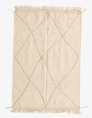 3' 6 x 5' 2 Hand Knotted Moroccan Wool Rug