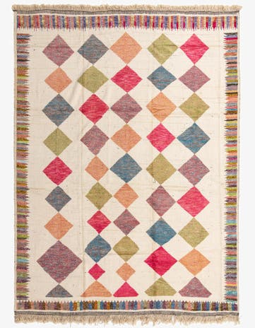 12' x 15' 9 Hand Knotted Moroccan Wool Rug