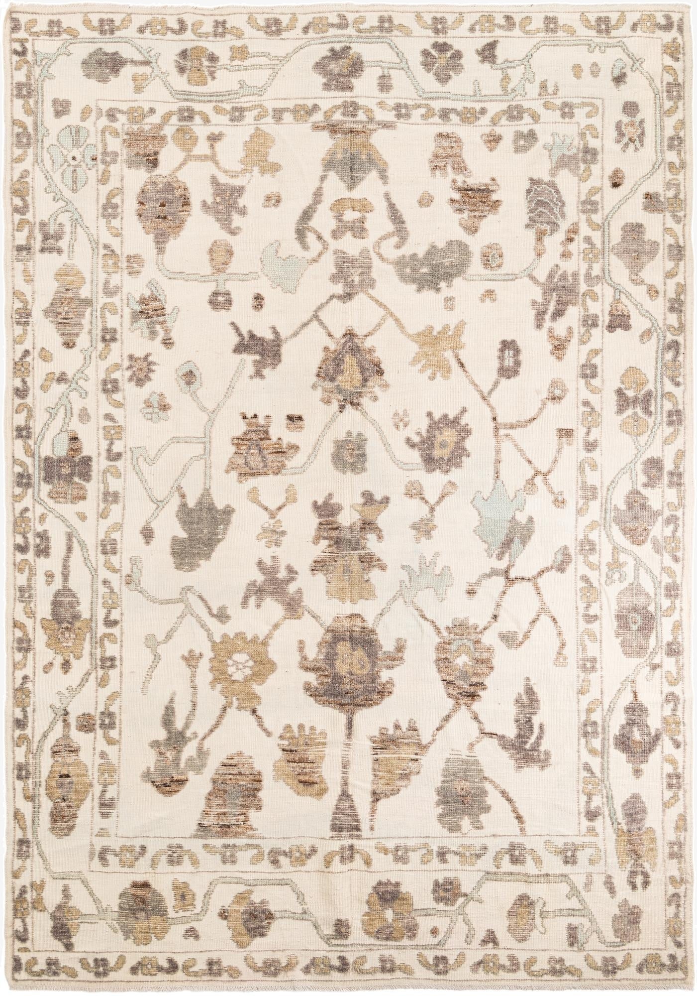 8' 8 x 12' 1  Hand Knotted Moroccan Wool Rug