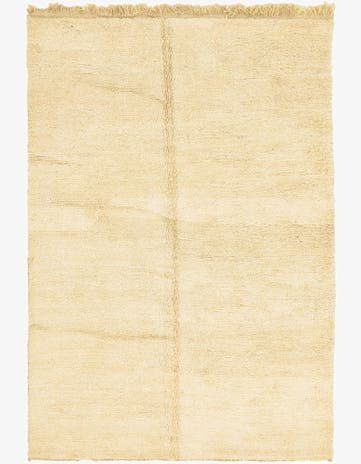 6' 6 x 9' 4 Hand Knotted Moroccan Wool Rug