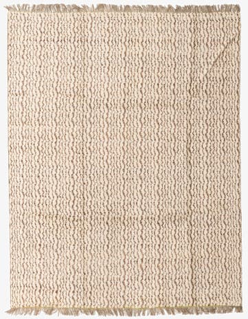 8' 2 x 10' 2 Hand Knotted Moroccan Wool Rug