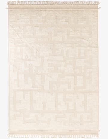 8' 3 x 11' 10 Hand Knotted Moroccan Wool Rug