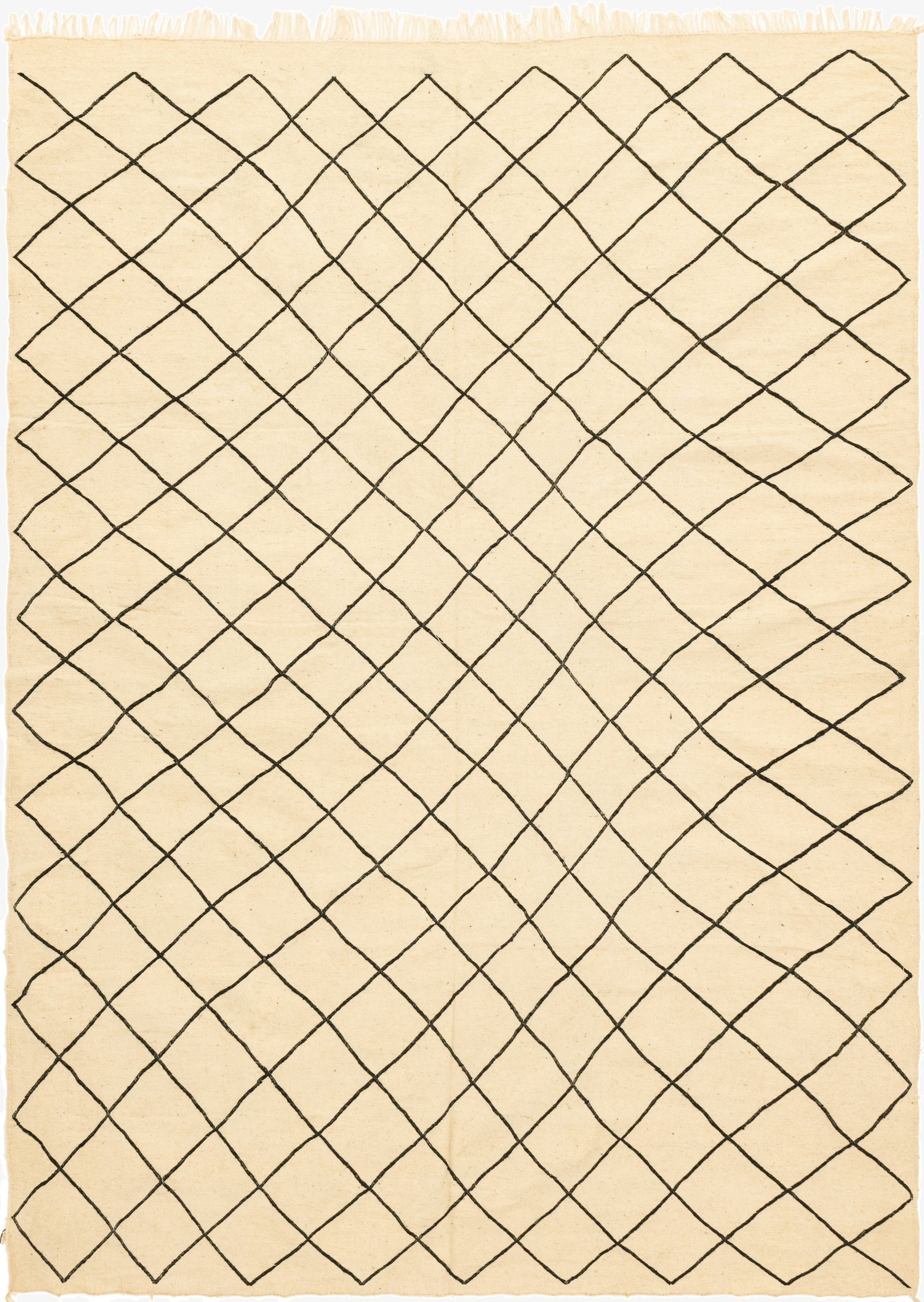 8' 10 x 12' 6  Hand Knotted Moroccan Wool Rug