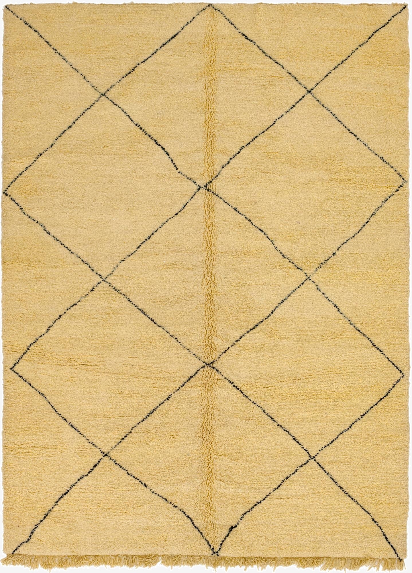 8' 2 x 11' 3  Hand Knotted Moroccan Wool Rug