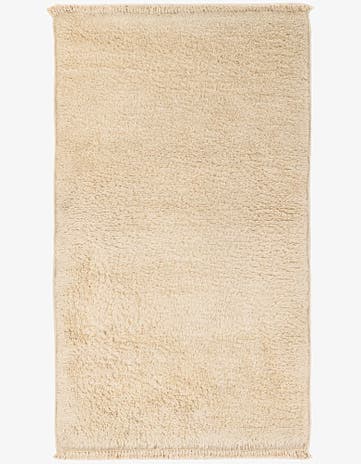 2' 9 x 4' 6 Hand Knotted Moroccan Wool Rug