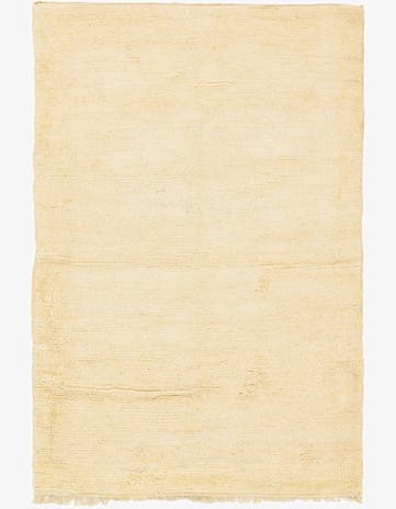 5' 5 x 8' 2 Hand Knotted Moroccan Wool Rug