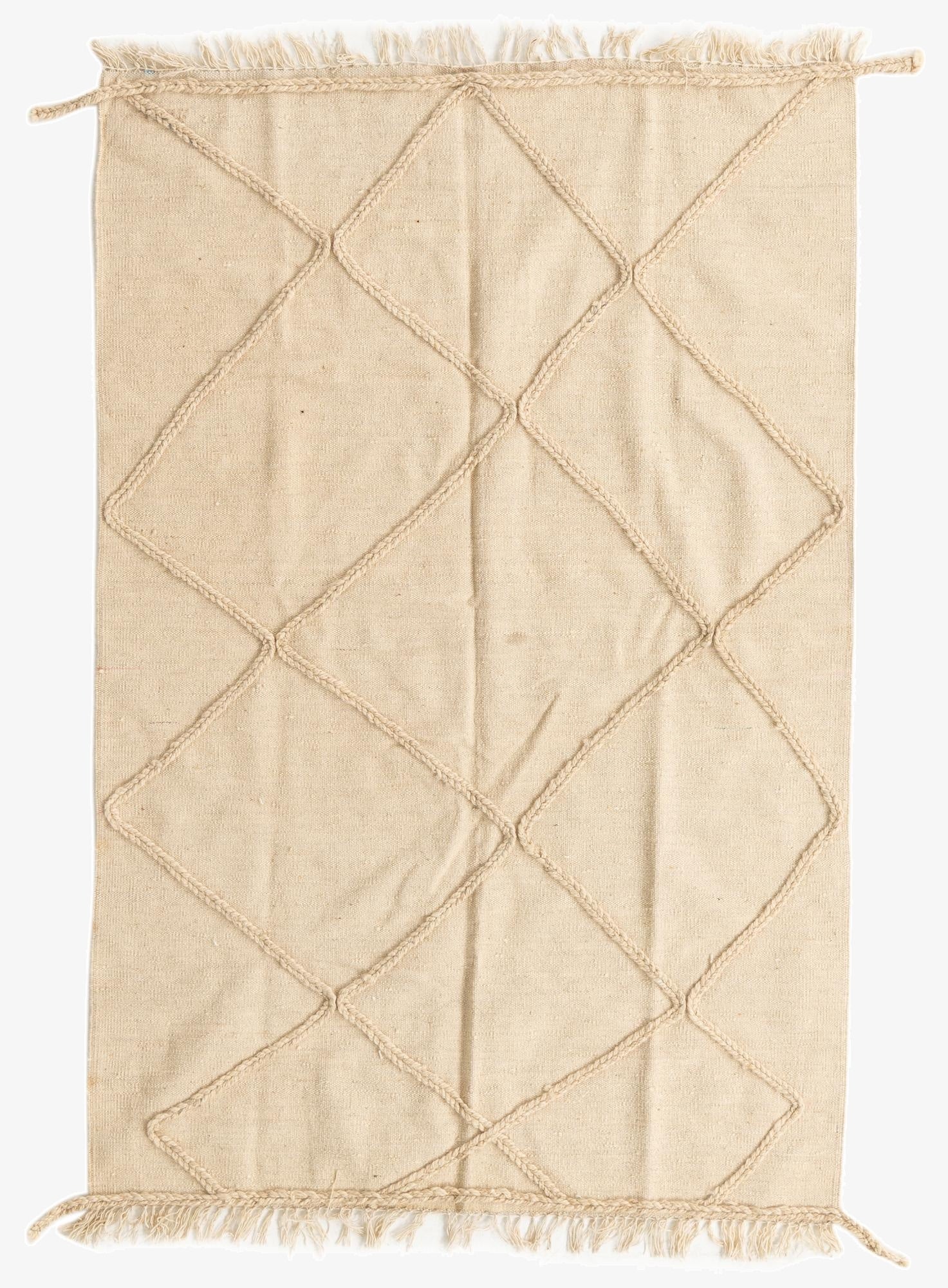 125cm x 188cm  Hand Woven Moroccan Wool Rug