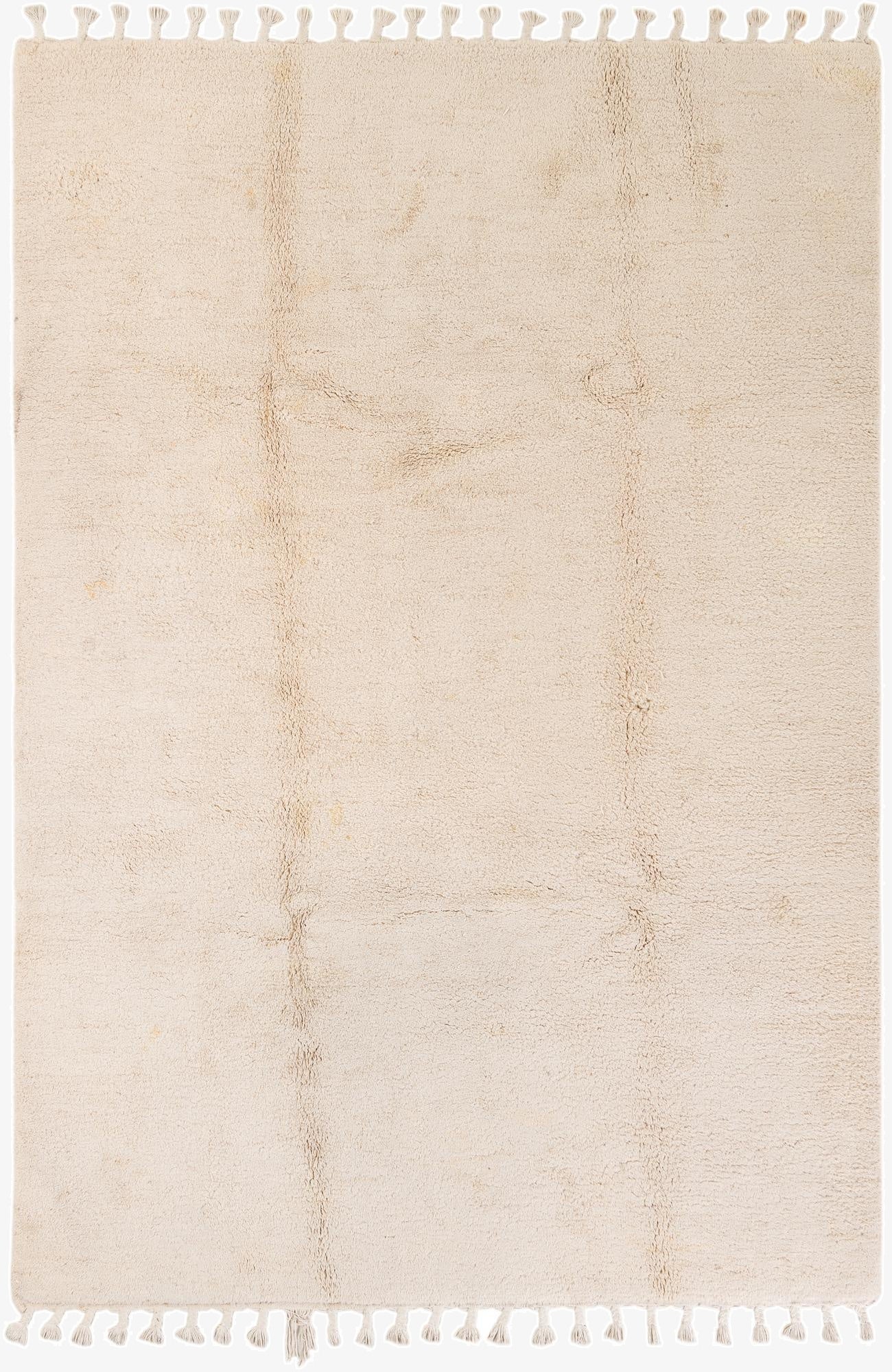 7' 1 x 10' 5  Hand Knotted Moroccan Wool Rug