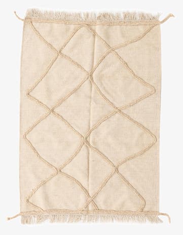 3' 6 x 4' 10 Hand Knotted Moroccan Wool Rug