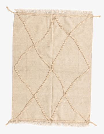 3' 7 x 4' 10 Hand Knotted Moroccan Wool Rug