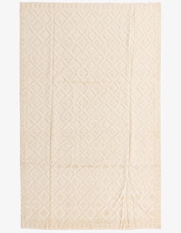 6' 8 x 10' 6 Hand Knotted Moroccan Wool Rug