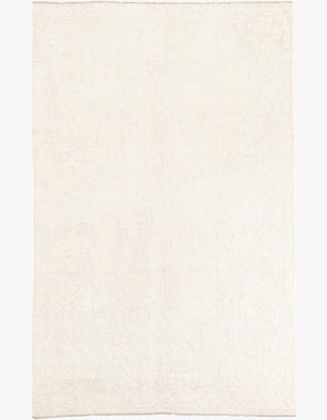 6' 1 x 9' 7 Hand Knotted Moroccan Wool Rug