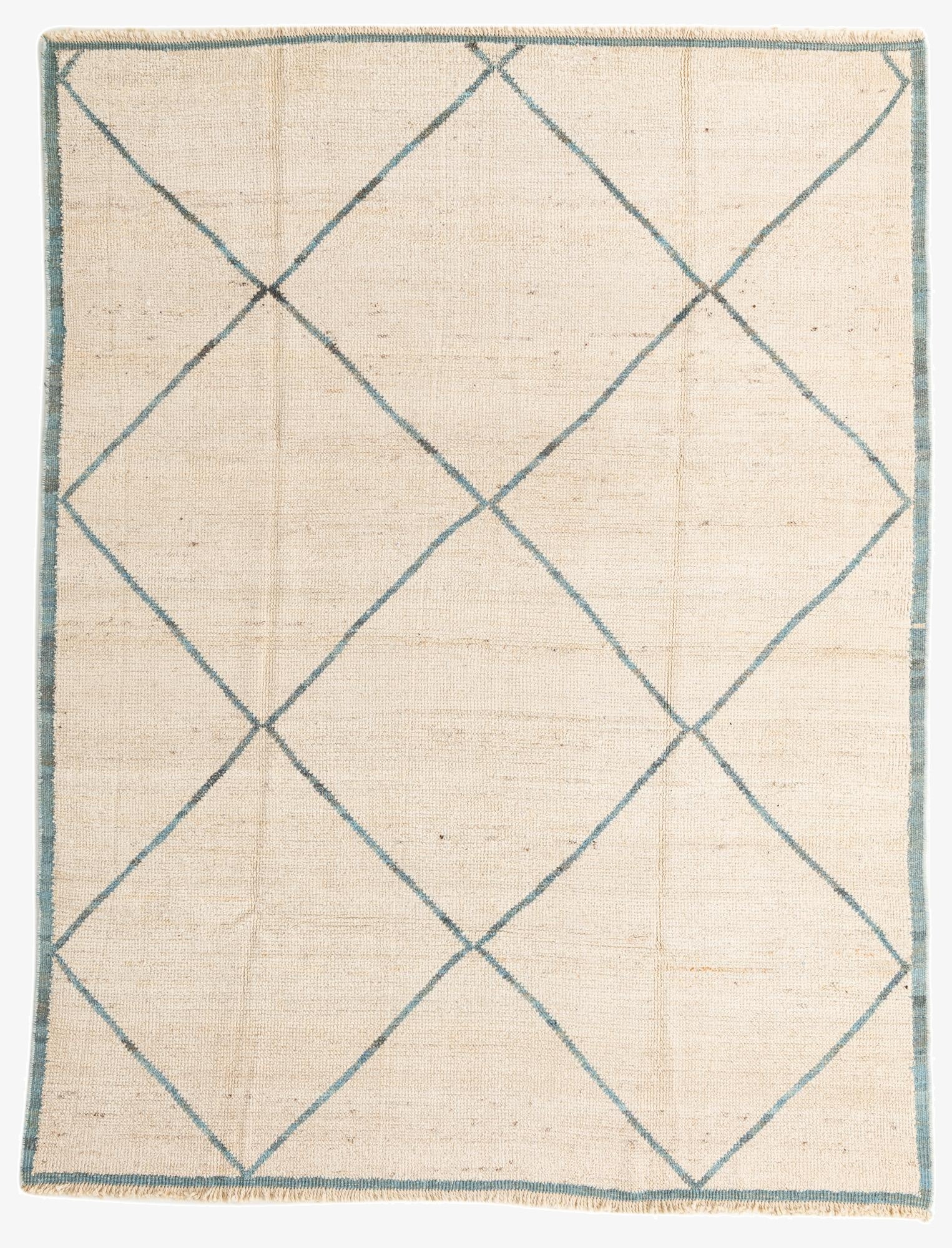 7' 10 x 10' 3  Hand Knotted Moroccan Wool Rug