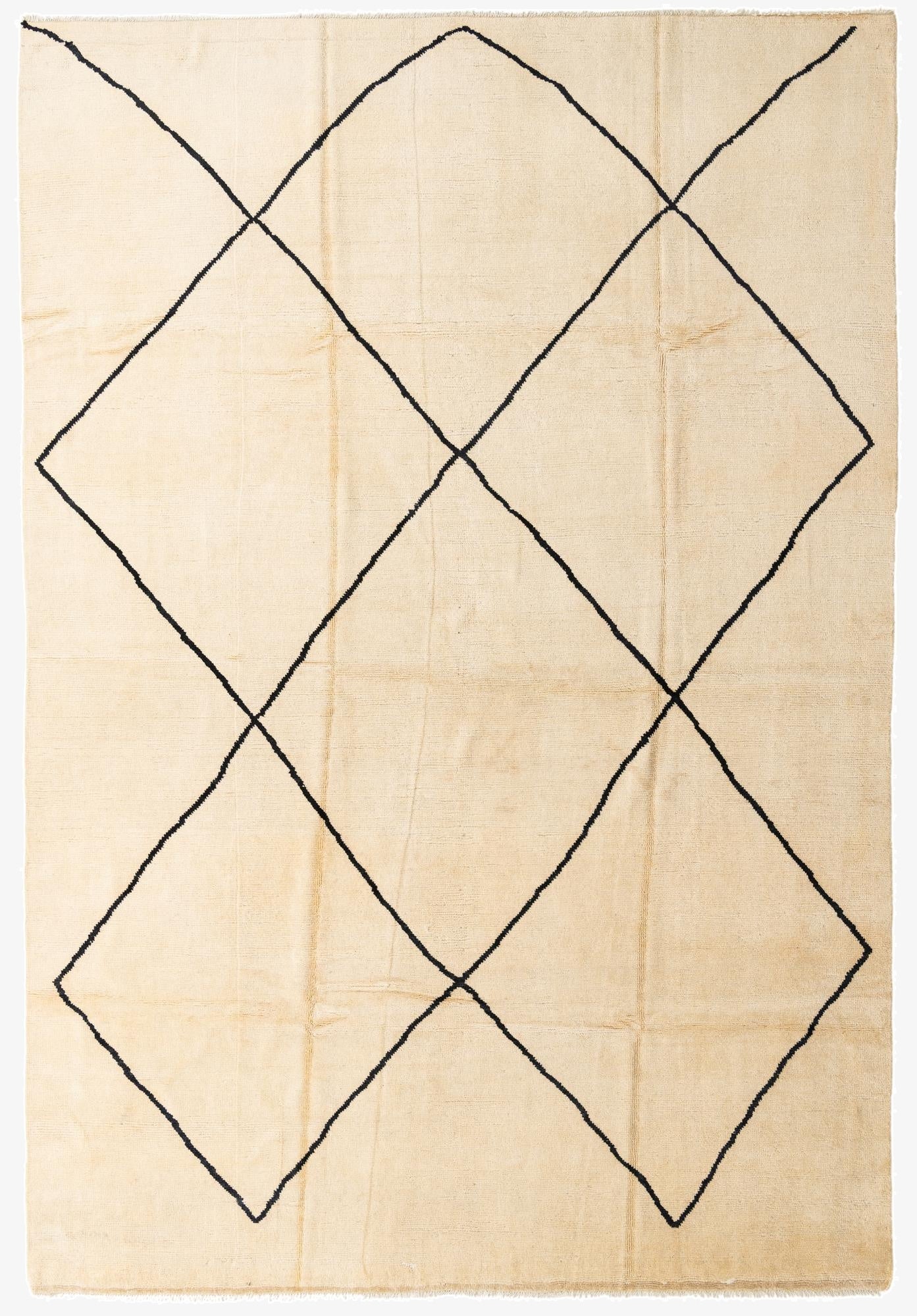 10' x 14' 5  Hand Knotted Moroccan Wool Rug