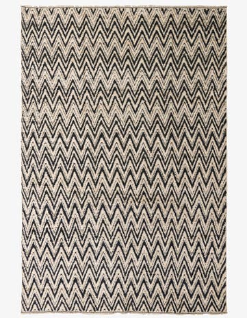 8' 6 x 12' 7 Hand Knotted Moroccan Wool Rug