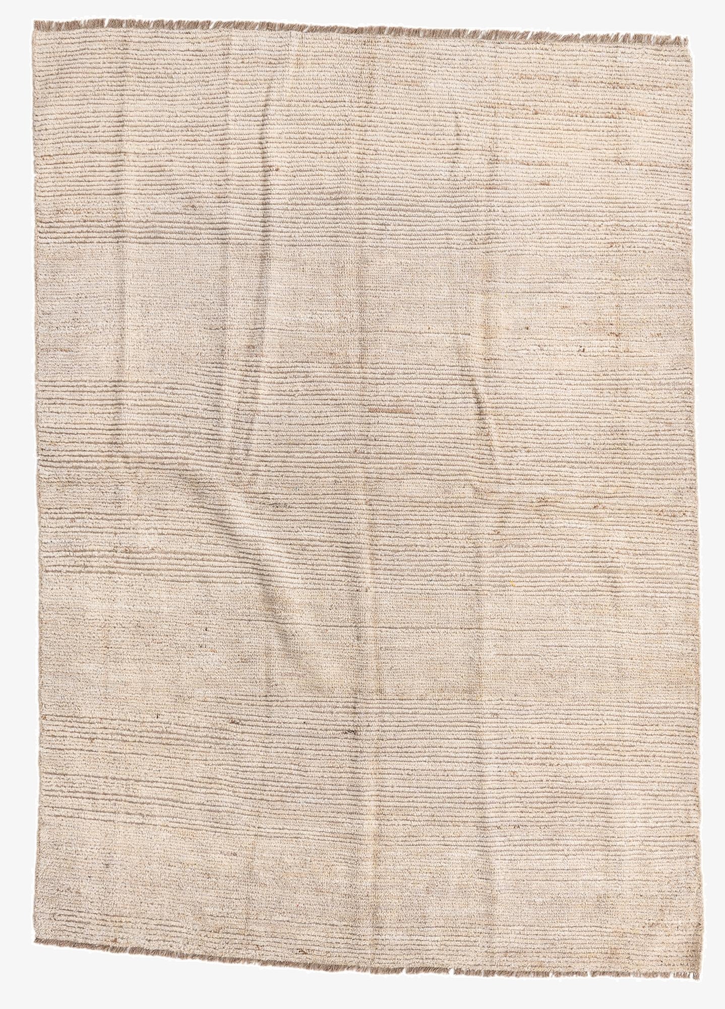 5' 9 x 8'  Hand Knotted Moroccan Wool Rug