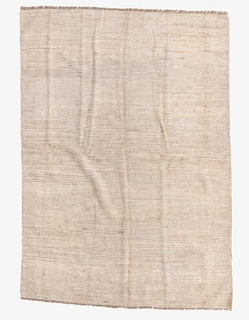 5' 9 x 8' Hand Knotted Moroccan Wool Rug