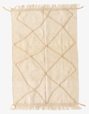 3' 5 x 5' 1 Hand Knotted Moroccan Wool Rug