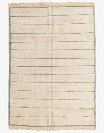 5' x 7' 2 Hand Knotted Moroccan Wool Rug