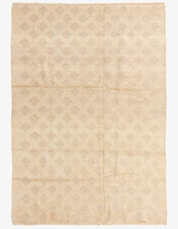 6' 3 x 9' 4 Hand Knotted Moroccan Wool Rug