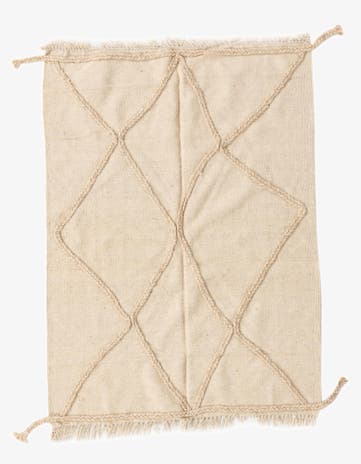 3' 7 x 4' 10 Hand Knotted Moroccan Wool Rug