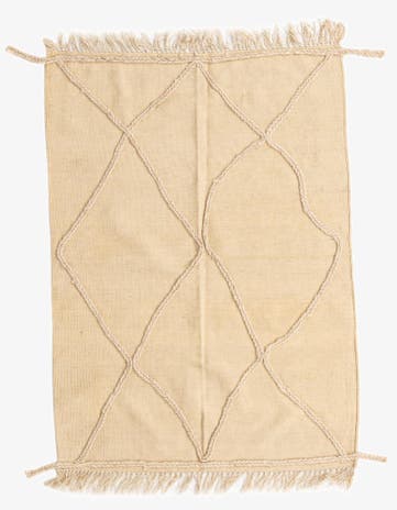 3' 6 x 4' 10 Hand Knotted Moroccan Wool Rug